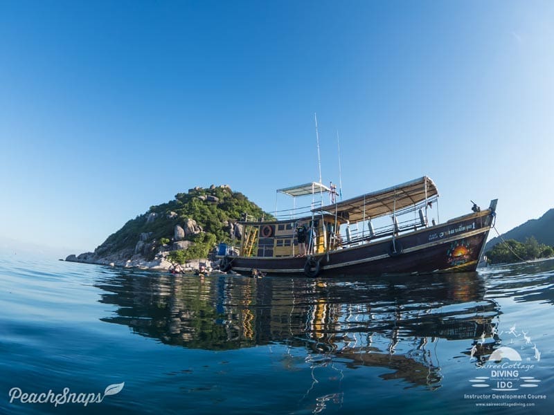 IDC Course on Koh Tao dedicated dive boat