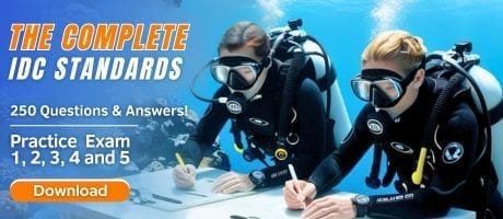 PADI IE Standard Exam Answers